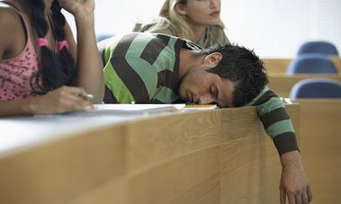 Sleeping in a Lecture